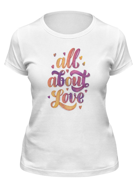 Printio Футболка классическая All about love printio футболка классическая all about love
