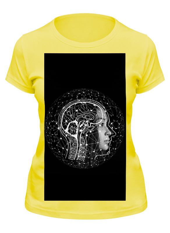 Printio Футболка классическая Нейро чб printio футболка с полной запечаткой женская нейро чб