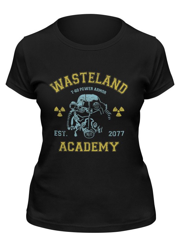Printio Футболка классическая Fallout. wasteland academy printio блокнот fallout wasteland academy