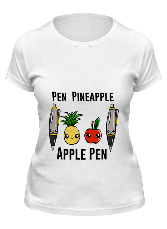 Printio Футболка классическая Pen pineapple apple pen printio лонгслив pen pineapple apple pen