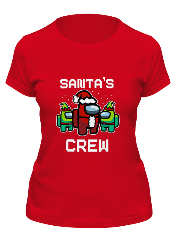 Printio Футболка классическая Santa's crew among us мужская футболка мафия медведь m красный