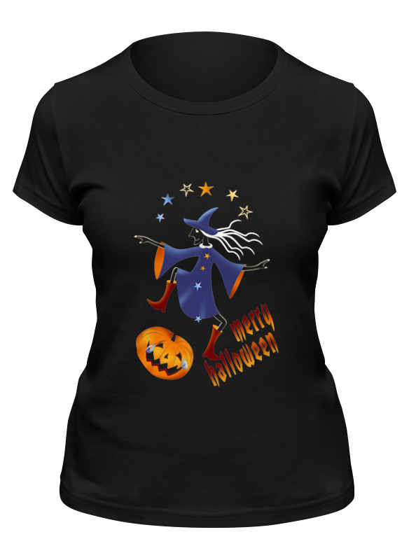printio футболка классическая веселая ведьма Printio Футболка классическая Веселая ведьма