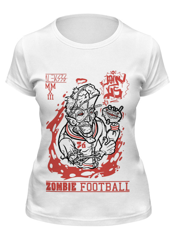 Printio Футболка классическая Zombie football