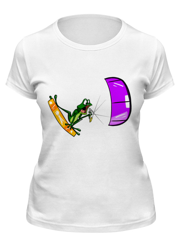 Printio Футболка классическая Лягушка-кайтер. ж printio футболка классическая лягушка кайтер м