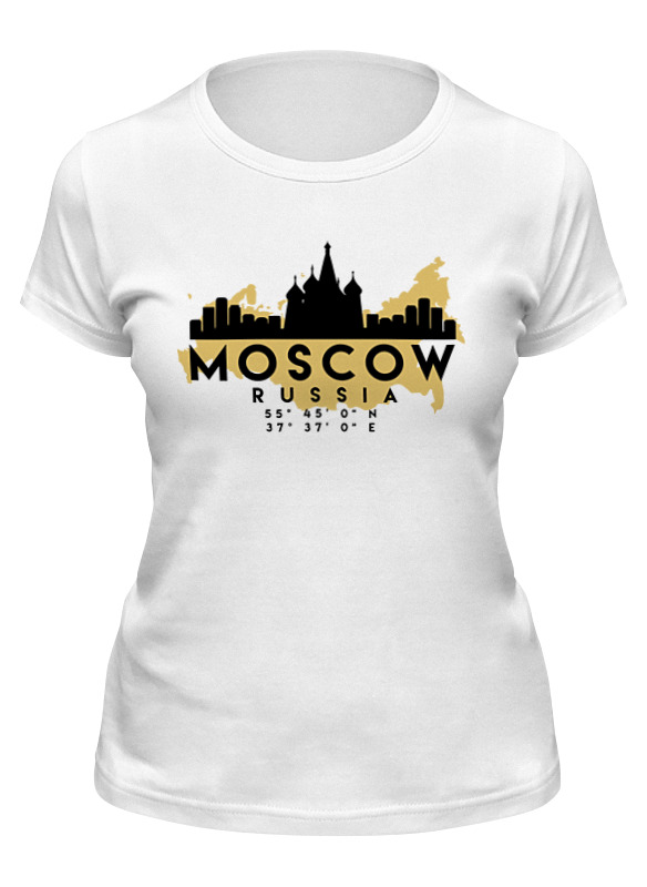 Printio Футболка классическая Москва (россия) printio футболка классическая москва кремль россия