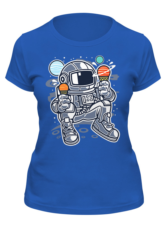 Printio Футболка классическая ☄ astronaut ice cream ☄ printio детская футболка классическая унисекс ☄cosmo☄