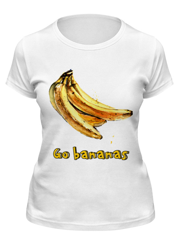 Printio Футболка классическая Go bananas