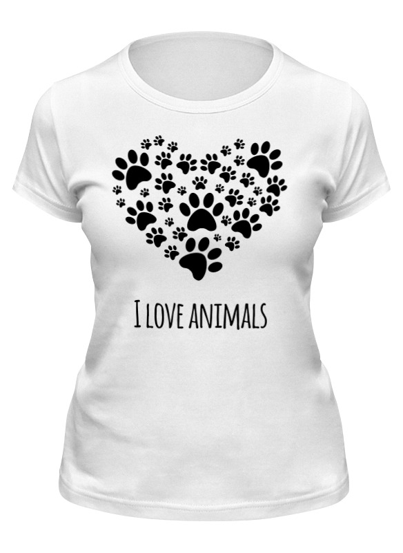 Printio Футболка классическая I love animals