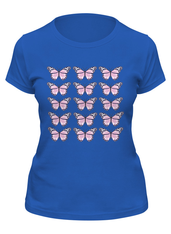 Printio Футболка классическая Бабочки детская футболка милый зайчик ловит бабочек 116 синий