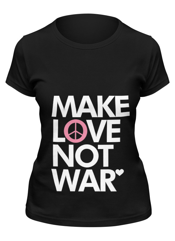 Printio Футболка классическая Make love not war printio сумка make love not war