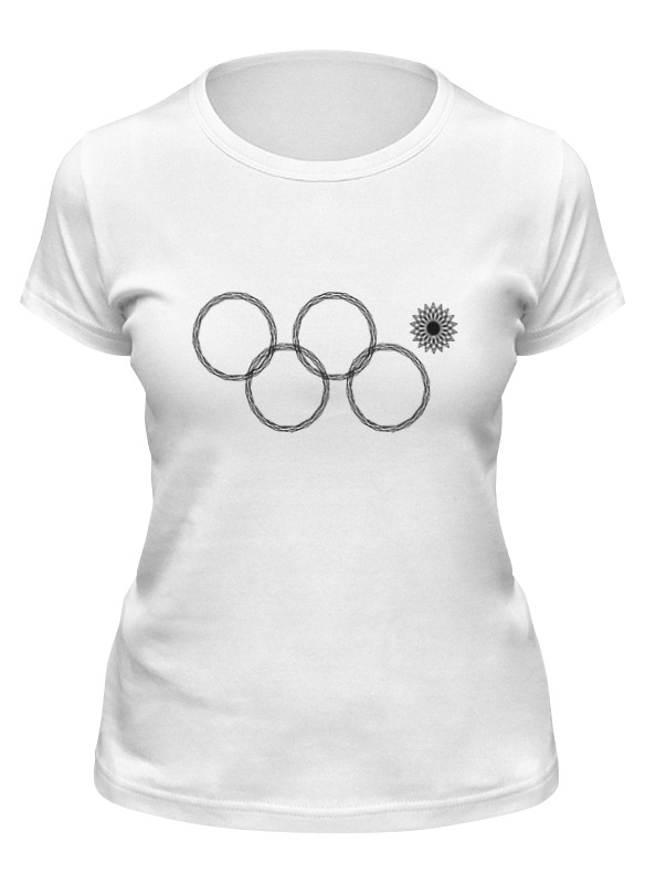 Printio Футболка классическая Нераскрывшееся олимпийское кольцо printio футболка классическая нераскрывшееся кольцо снежинка
