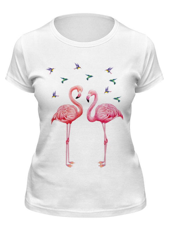 Printio Футболка классическая Фламинго