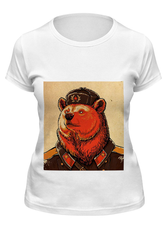 Printio Футболка классическая От россии с приветом,америка!