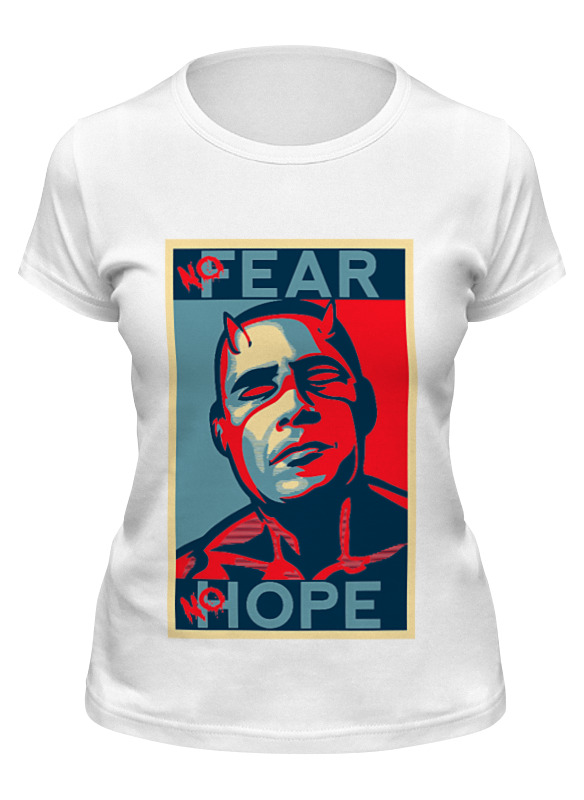 Printio Футболка классическая Обама - no hope printio футболка wearcraft premium обама no hope