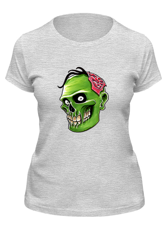 Printio Футболка классическая Счастливый зомби