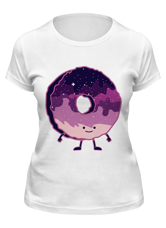 Printio Футболка классическая Космический пончик (space donut) printio детская футболка классическая унисекс космический пончик space donut