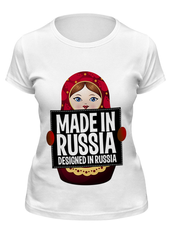 Printio Футболка классическая Made in russia by hearts of russia printio футболка wearcraft premium made in russia by hearts of russia