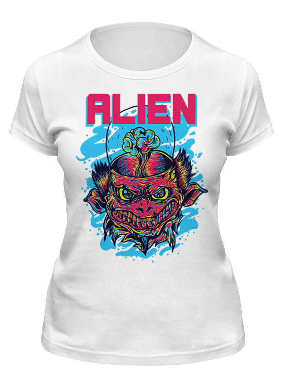 Printio Футболка классическая ❖ alien ❖ printio футболка классическая little alien