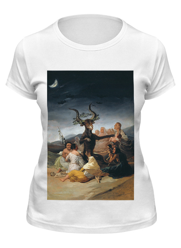 Printio Футболка классическая Шабаш ведьм (франсиско гойя) футболка dream shirts франсиско гойя капричос мужская 3xl серая