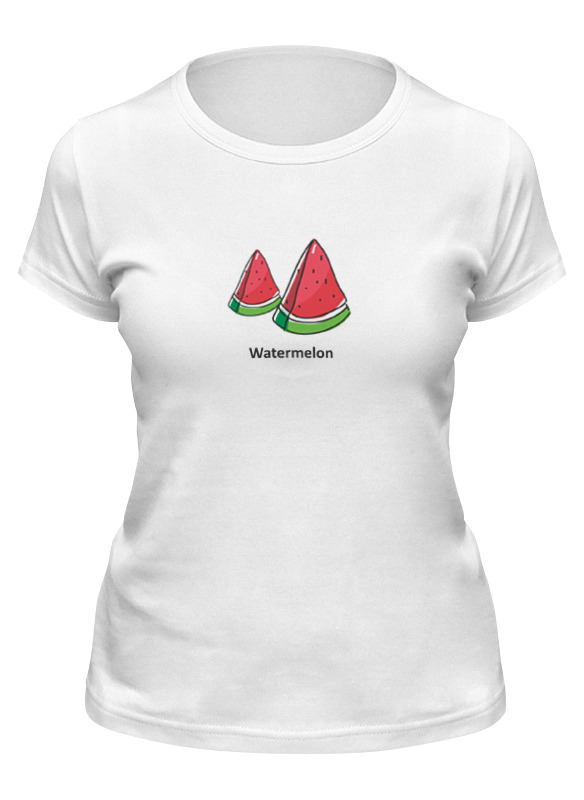 Printio Футболка классическая Watermelon — арбуз printio майка классическая watermelon арбуз