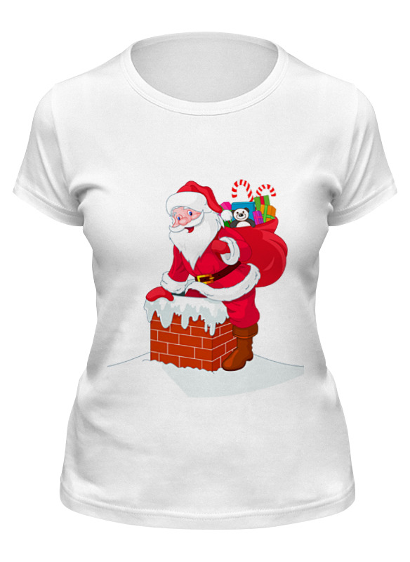 Printio Футболка классическая Дед мороз с подарками мужская футболка корги в шапке деда мороза s белый