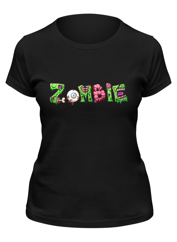 Printio Футболка классическая Zombie printio футболка классическая happy halloween lettering