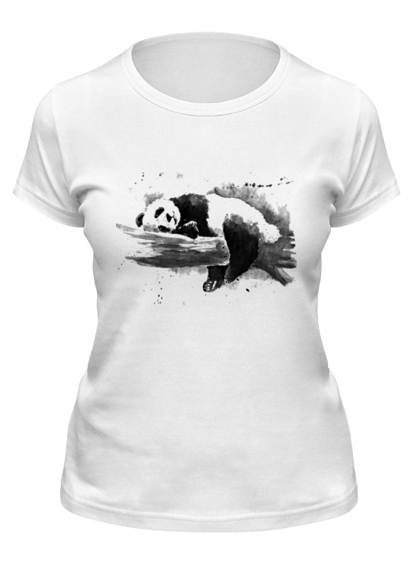 Printio Футболка классическая Панда спит женская футболка панда спит на облаке m белый