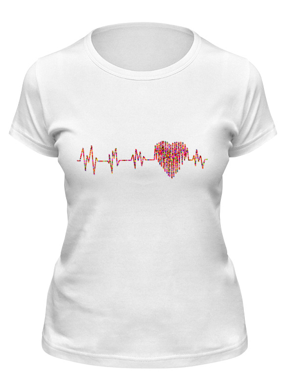 Printio Футболка классическая Пульс сердце printio детская футболка классическая унисекс пульс сердце