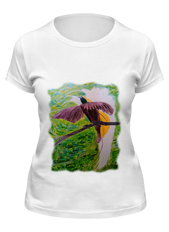 Printio Футболка классическая Малая райская птица printio футболка wearcraft premium малая райская птица