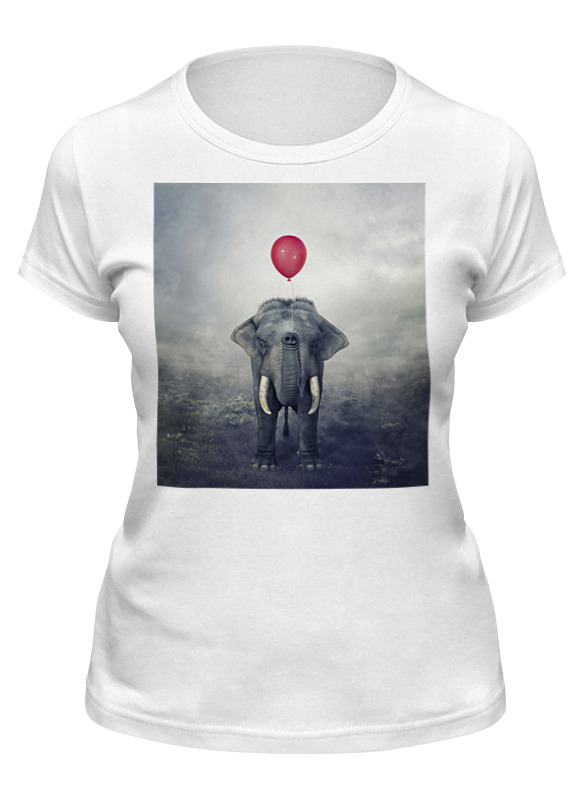 Printio Футболка классическая Красный шар и слон printio футболка классическая красный шар и слон