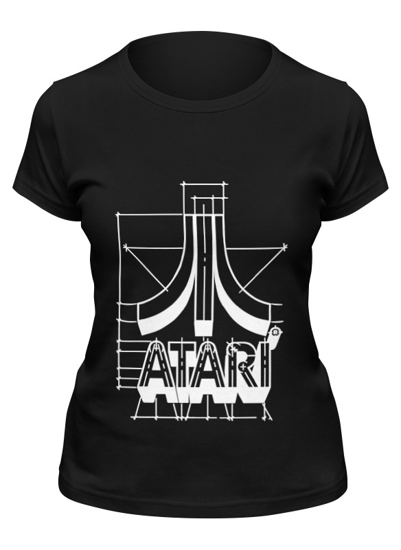 Printio Футболка классическая Логотип атари - atari logo printio футболка wearcraft premium логотип атари atari logo