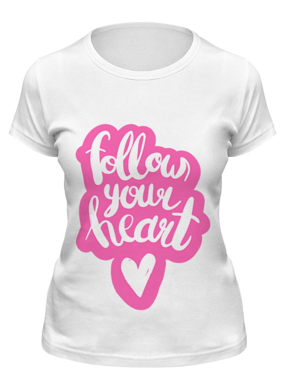 Printio Футболка классическая Follow your heart printio футболка wearcraft premium follow your heart