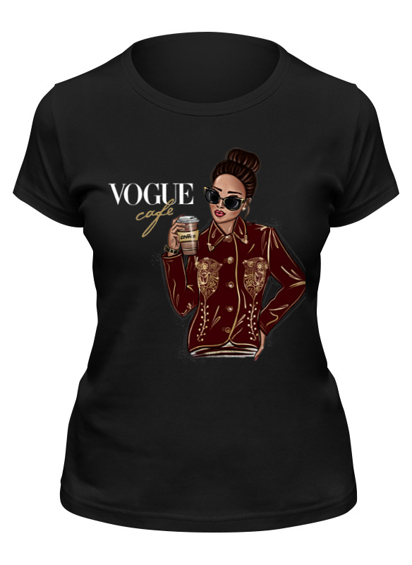 Printio Футболка классическая Vogue cafe☕️ printio футболка классическая coffee lover ☕️