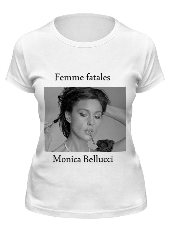 Printio Футболка классическая Monica bellucci printio футболка классическая футболка с моникой