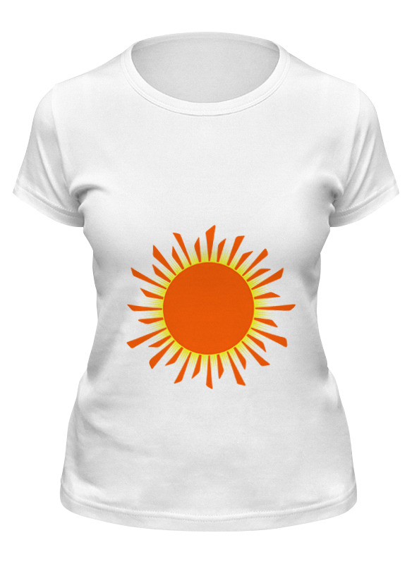Printio Футболка классическая Оранжевое солнце мужская футболка оранжевое солнце s зеленый