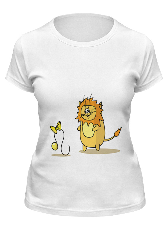 Printio Футболка классическая Кот лев. подарок для льва мужская футболка котогороскоп кот лев m белый