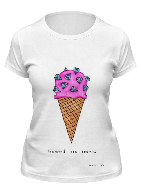 Printio Футболка классическая Diamond ice cream футболка классическая printio stance ice cream car
