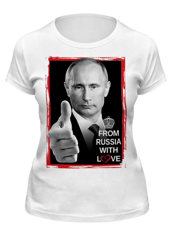 Printio Футболка классическая Putin design
