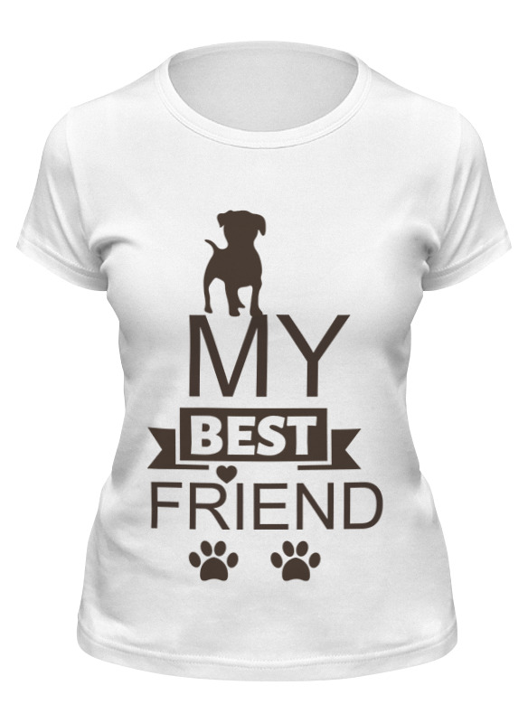 Printio Футболка классическая My best friend printio футболка для собак my best friend