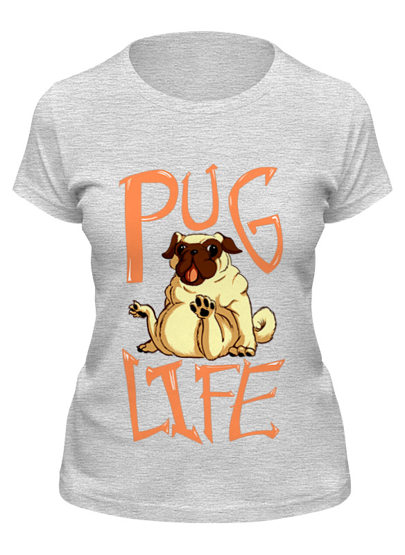 Printio Футболка классическая Pug life printio майка классическая pug life