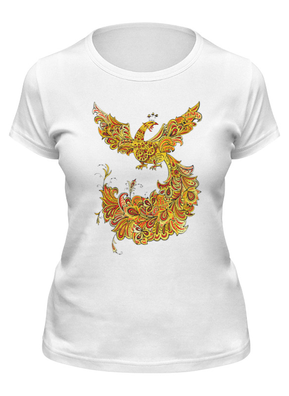 мужская футболка мифическая птица феникс s белый Printio Футболка классическая Жар-птица