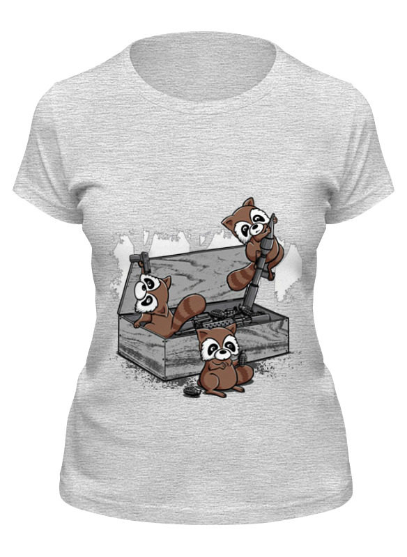 Printio Футболка классическая Raccoon terrorist