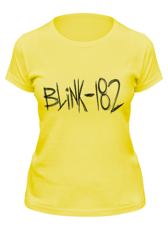 Printio Футболка классическая Blink-182 yellow logo printio толстовка wearcraft premium унисекс blink 182 yellow logo