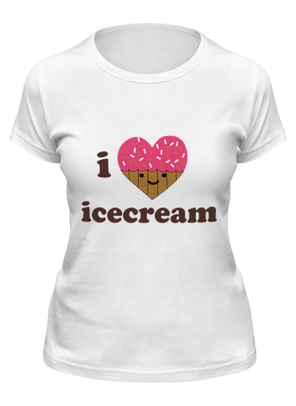 Printio Футболка классическая I love icecream printio детская футболка классическая унисекс i love icecream