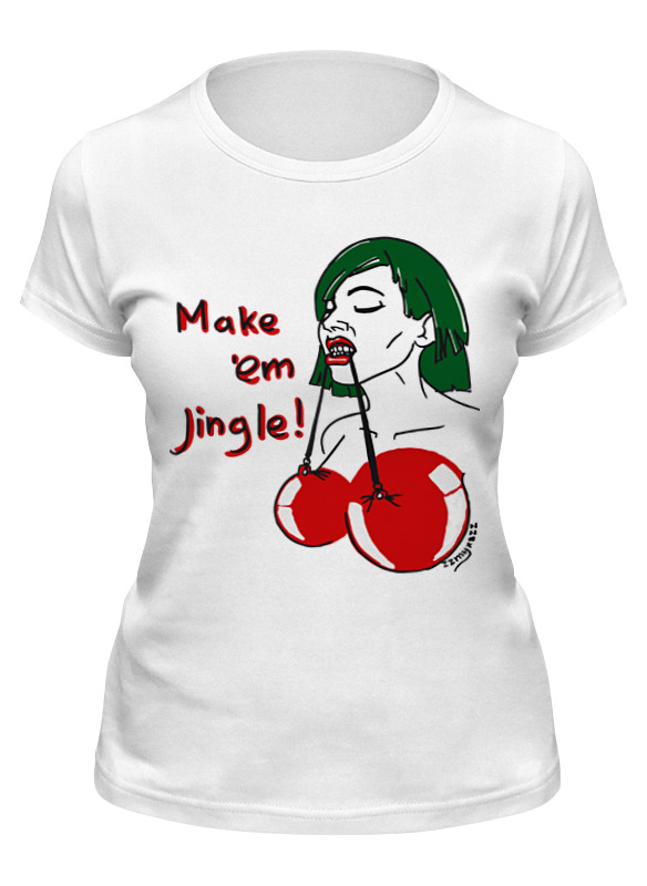 Printio Футболка классическая Make 'em jingle printio футболка wearcraft premium make em jingle