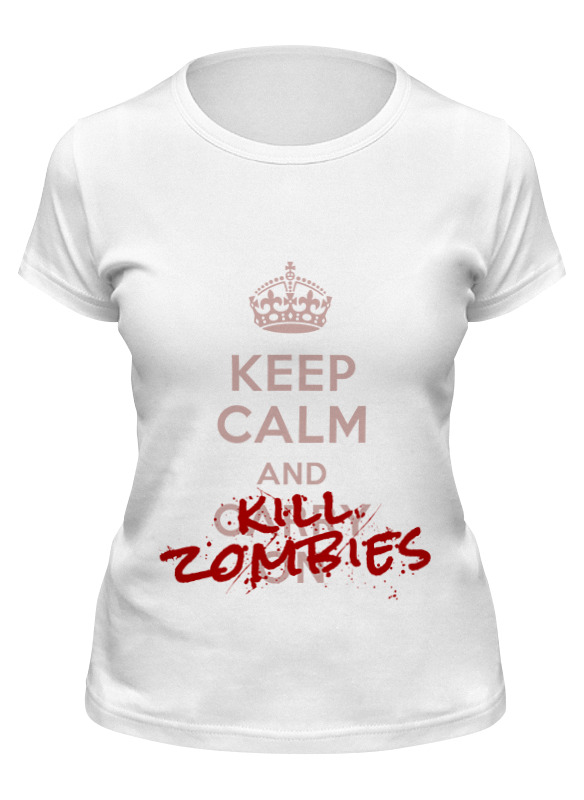 Printio Футболка классическая Kill zombies printio детская футболка классическая унисекс kill zombies