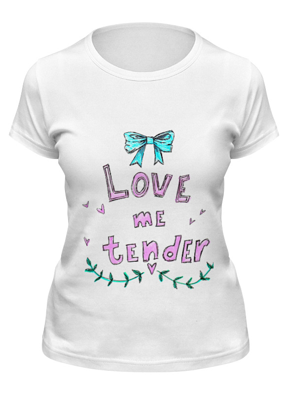 printio детская футболка классическая унисекс love me tender Printio Футболка классическая Love me tender