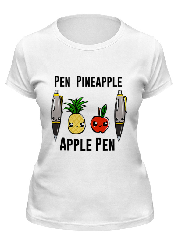 Printio Футболка классическая Pen pineapple apple pen футболка printio 1761297 ppap pen apple pinapple pen размер l цвет белый