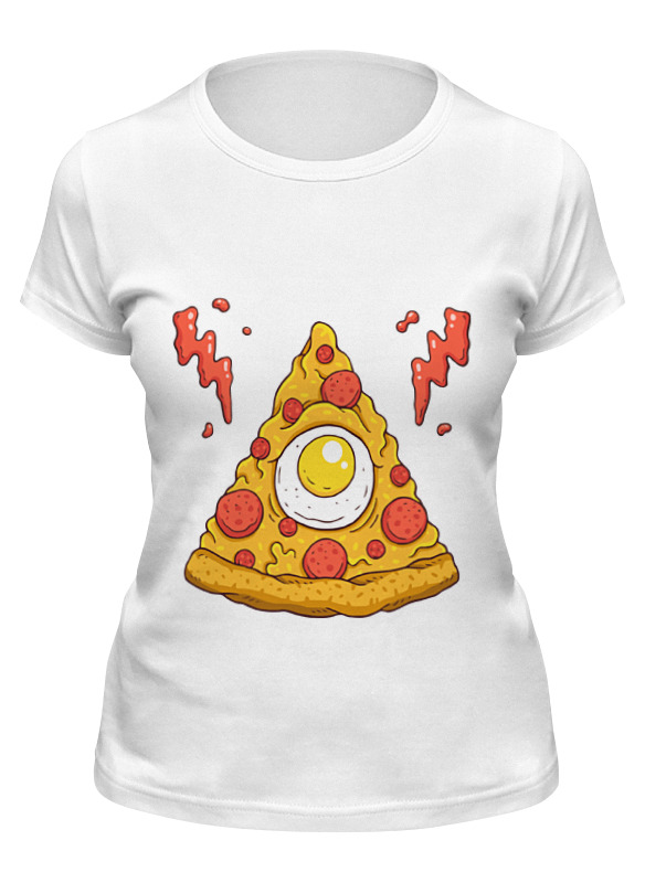 Printio Футболка классическая Кусочек пиццы (pizza) printio футболка wearcraft premium кусочек пиццы pizza