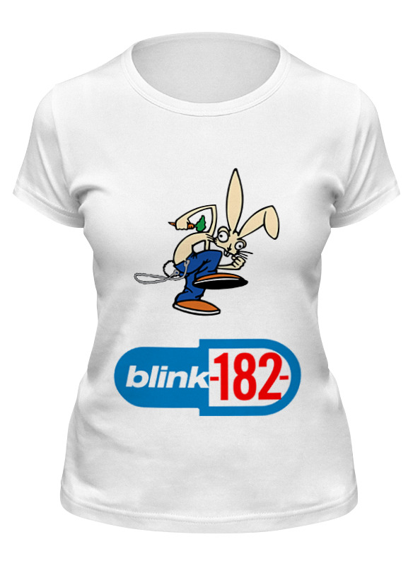 цена Printio Футболка классическая Blink-182 rabbit